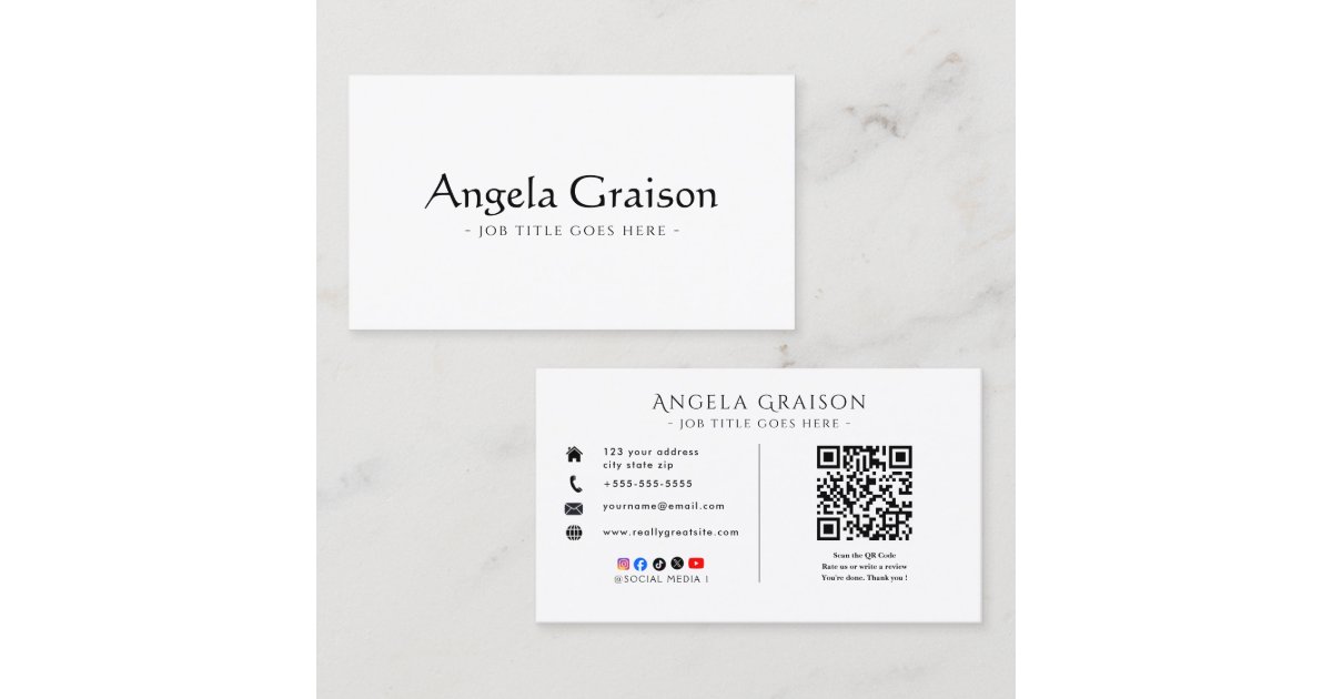 Executive Director Business Card | Zazzle