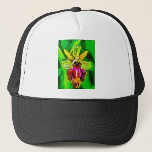 Executive Flower Trucker Hat