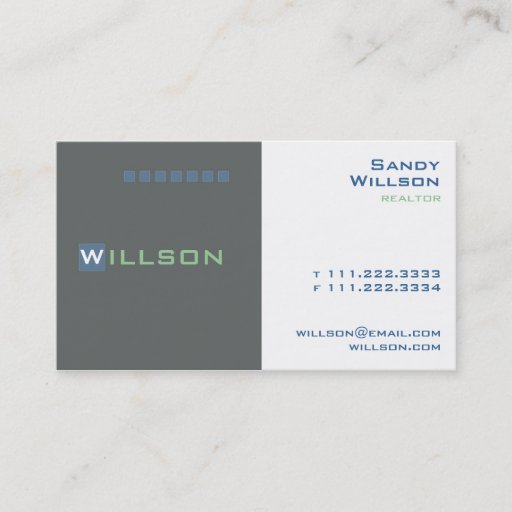 Customizable Executive II Business Cards