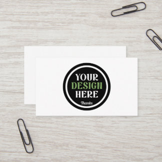 Executive Modern Minimalist Corporate Brand Business Card