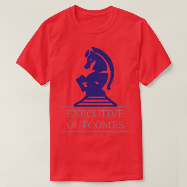 Executive Outcomes Large Print T-Shirt (Design Front)
