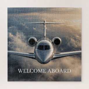 Executive Private Jet Plane Jigsaw Puzzle