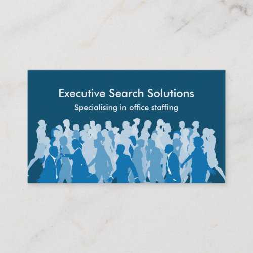 Executive Search Agency Business Cards