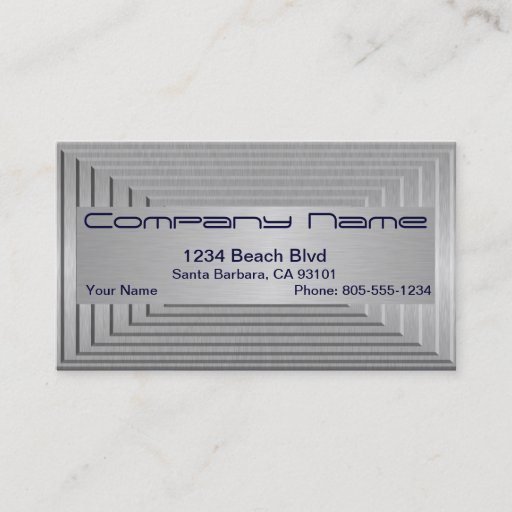 Customizable Executive Suite Business Cards