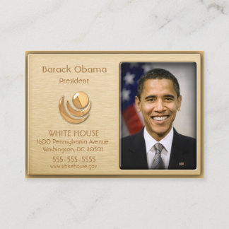 Executive VIP Gold Custom Profile Cards