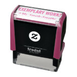 [ Thumbnail: "Exemplary Work!" Acknowledgement Rubber Stamp ]