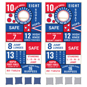 Exercise Activity Cornhole Set