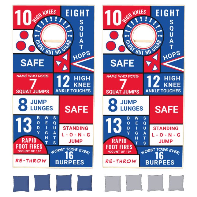 Exercise Activity Cornhole Set (Set)