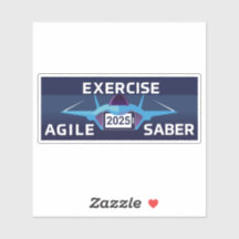 Exercise Agile Saber 3 Sticker