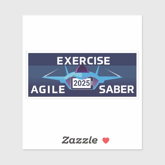 Exercise Agile Saber 3 Sticker (Sheet)