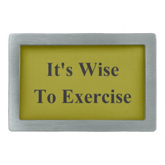 Exercise Belt Buckle