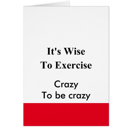 Exercise Cards (Front)