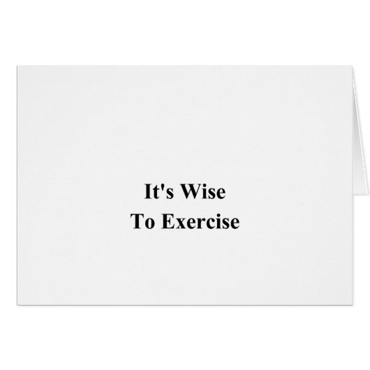 Exercise Cards (Front Horizontal)