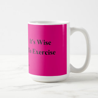 Exercise Coffee Mug
