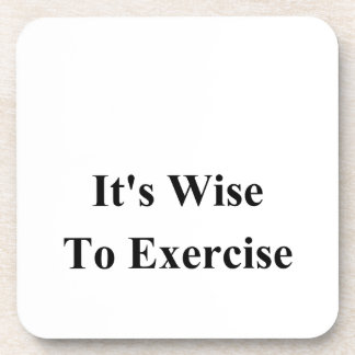 Exercise Drink Coaster