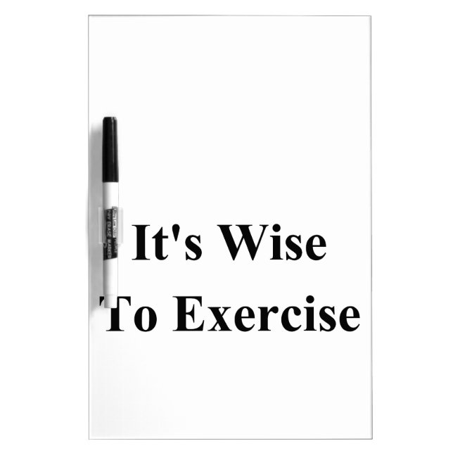 Exercise Dry Erase Board (Front)