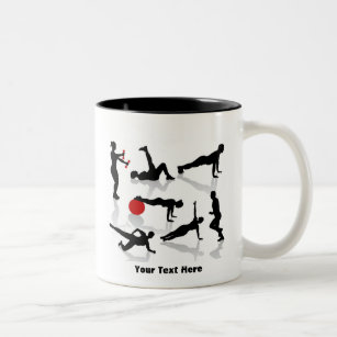 Gym Cupcakes Mug Fun Workout Mug for Fitness Lovers 