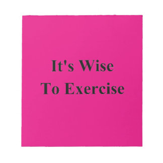 Exercise Notepad
