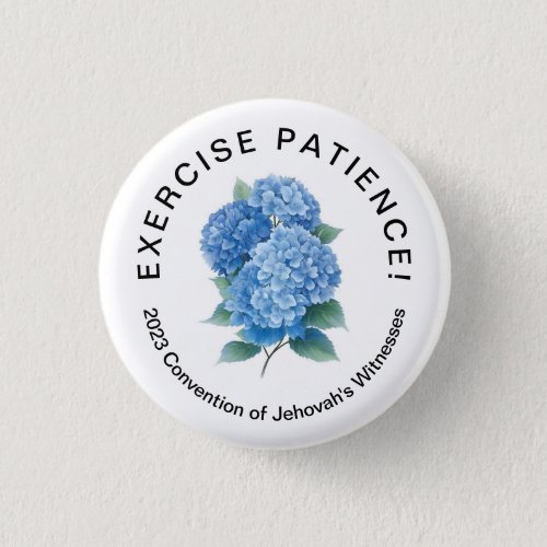 Exercise Patience 2023 Convention  JW Button