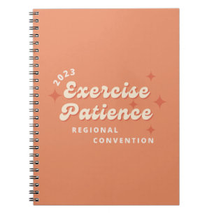 Exercise Patience 2023 Regional Convention JW Notebook