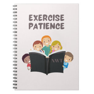 Exercise Patience 2023 Regional Convention JW Notebook