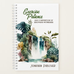 Exercise Patience Convention Tropical Waterfall Notebook