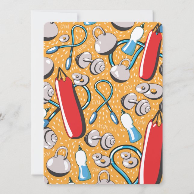 Exercise pattern (Front)