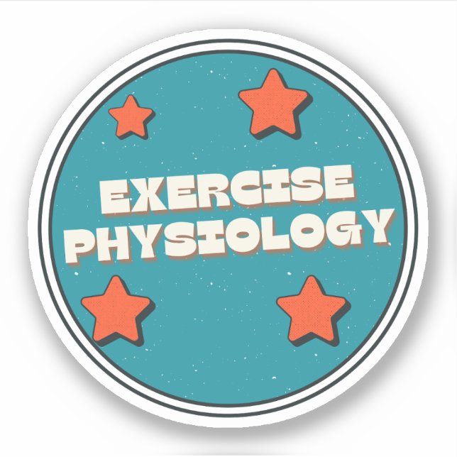 Exercise Physiology Sticker (Front)