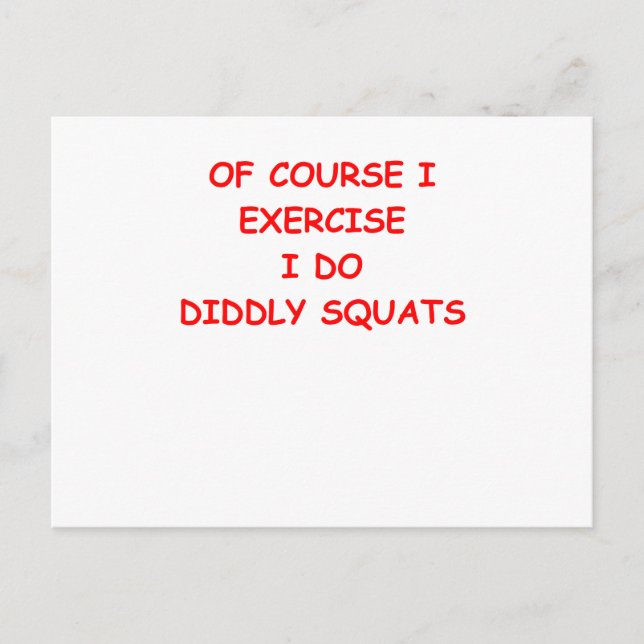 exercise postcard (Front)
