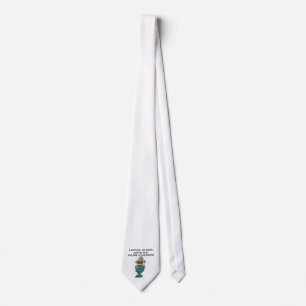 Exercise, Push, Jump Humor Tie