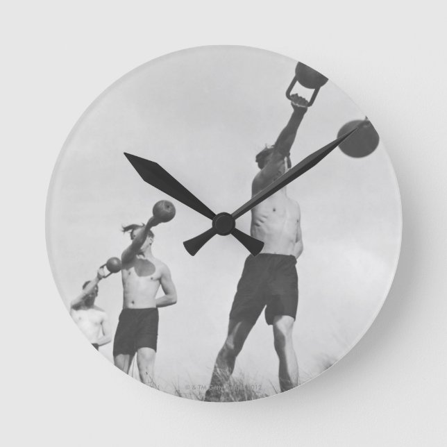 Exercise Round Clock (Front)