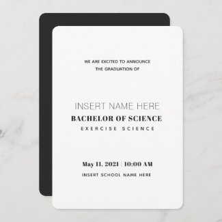 Exercise Science Bachelor of Science Graduation 