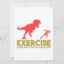 Exercise Some Motivation Required Holiday Card