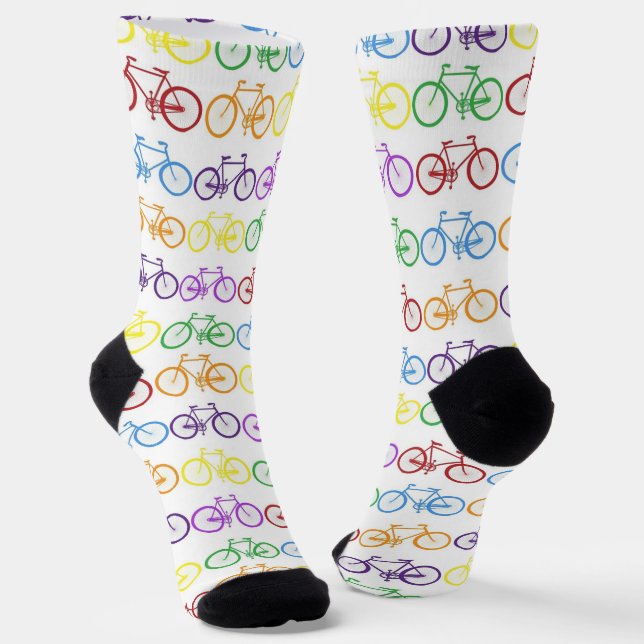 Exercise Your Bike Socks (Angled)