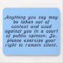Exercise your judgment and keep your mouth shut mouse pad