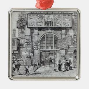 Exeter Change showing the entrance Metal Ornament