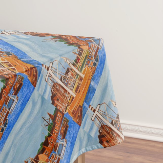 Exeter Devon England Tablecloth (In Situ)