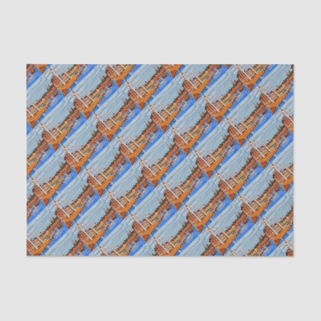 Exeter Devon England Tissue Paper (Front)