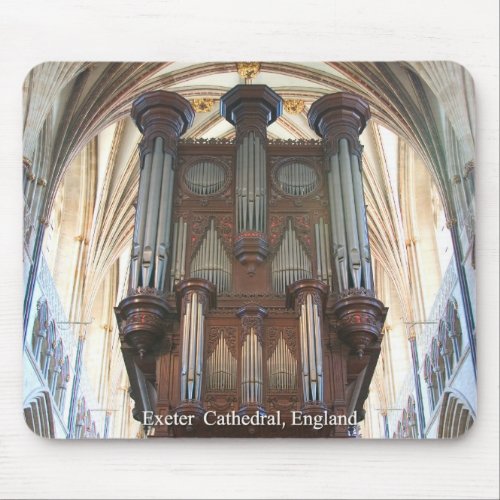Exeter organ mousepad