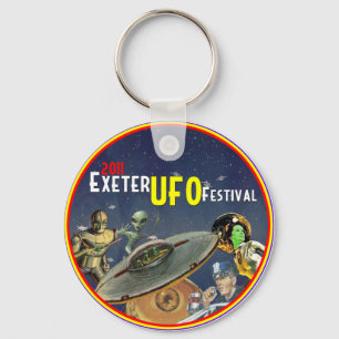 Exeter UFO Festival Keychain