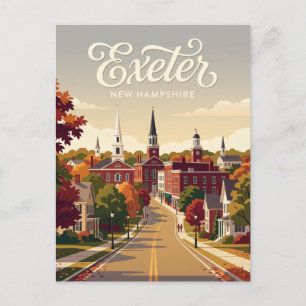 Exeter USA Postcard