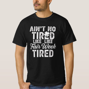 Exhausted But Happy Design T-Shirt