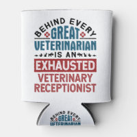 Exhausted Veterinary Receptionist