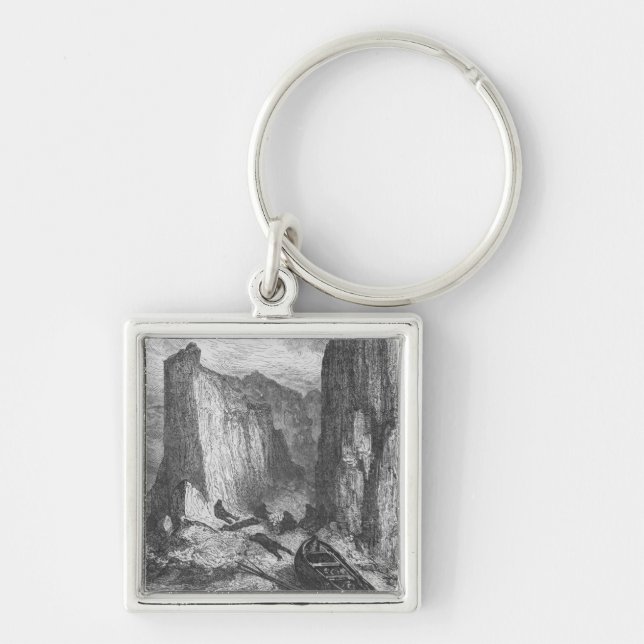 Exhaustion Keychain (Front)