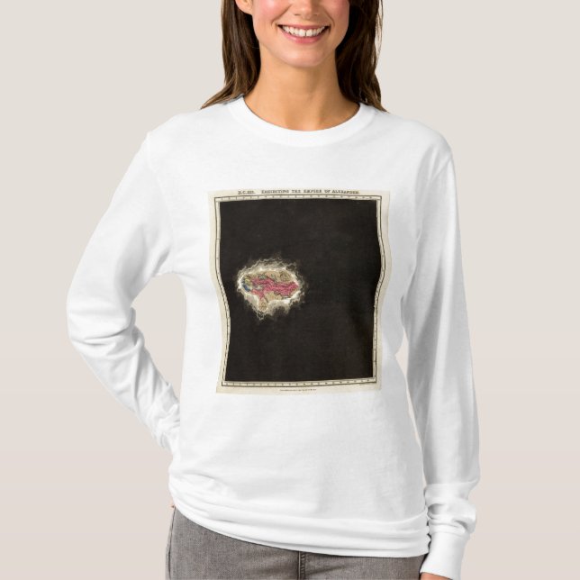 Exhibiting The Empire of Alexander 323 BC T-Shirt (Front)