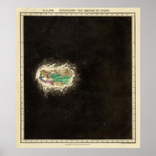 Exhibiting The Empire of Cyrus 529 BC Poster