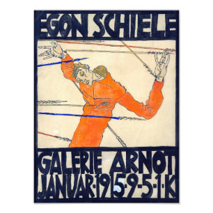 Exhibition at Arnot Gallery Egon Schiele Photo Print