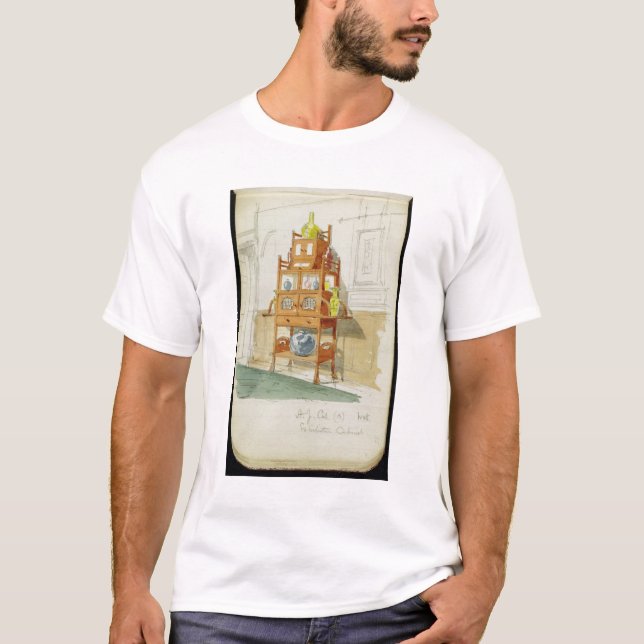 Exhibition Cabinet, c.1860s-70s (w/c & pencil on p T-Shirt (Front)