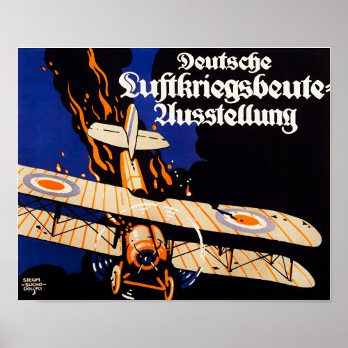 Exhibition Of German Plunder From Aerial Warfare Poster