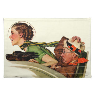 Exhilaration Cloth Placemat
